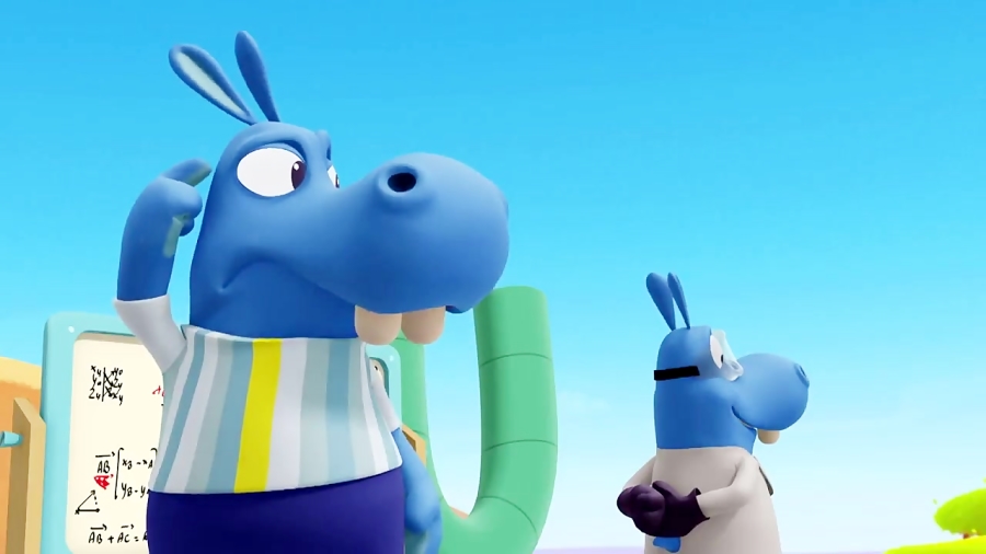 انیمیشن خانواده اسب آبی The Happos Family - فصل 2 قسمت 3